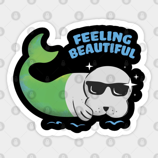 Feeling beautiful Sticker by IlonaHibernis